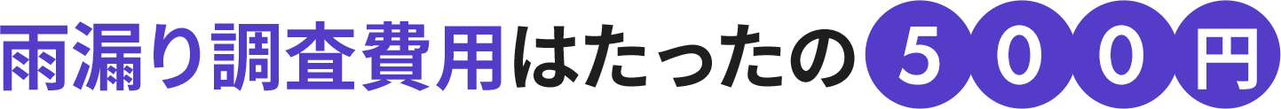 ワンコイン屋根点検の内容とは？